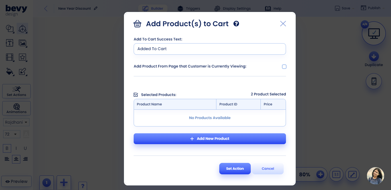 Screenshot of How To Implement Add Products To Cart in Campaigns