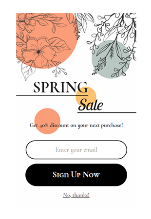 Showcased Spring Template